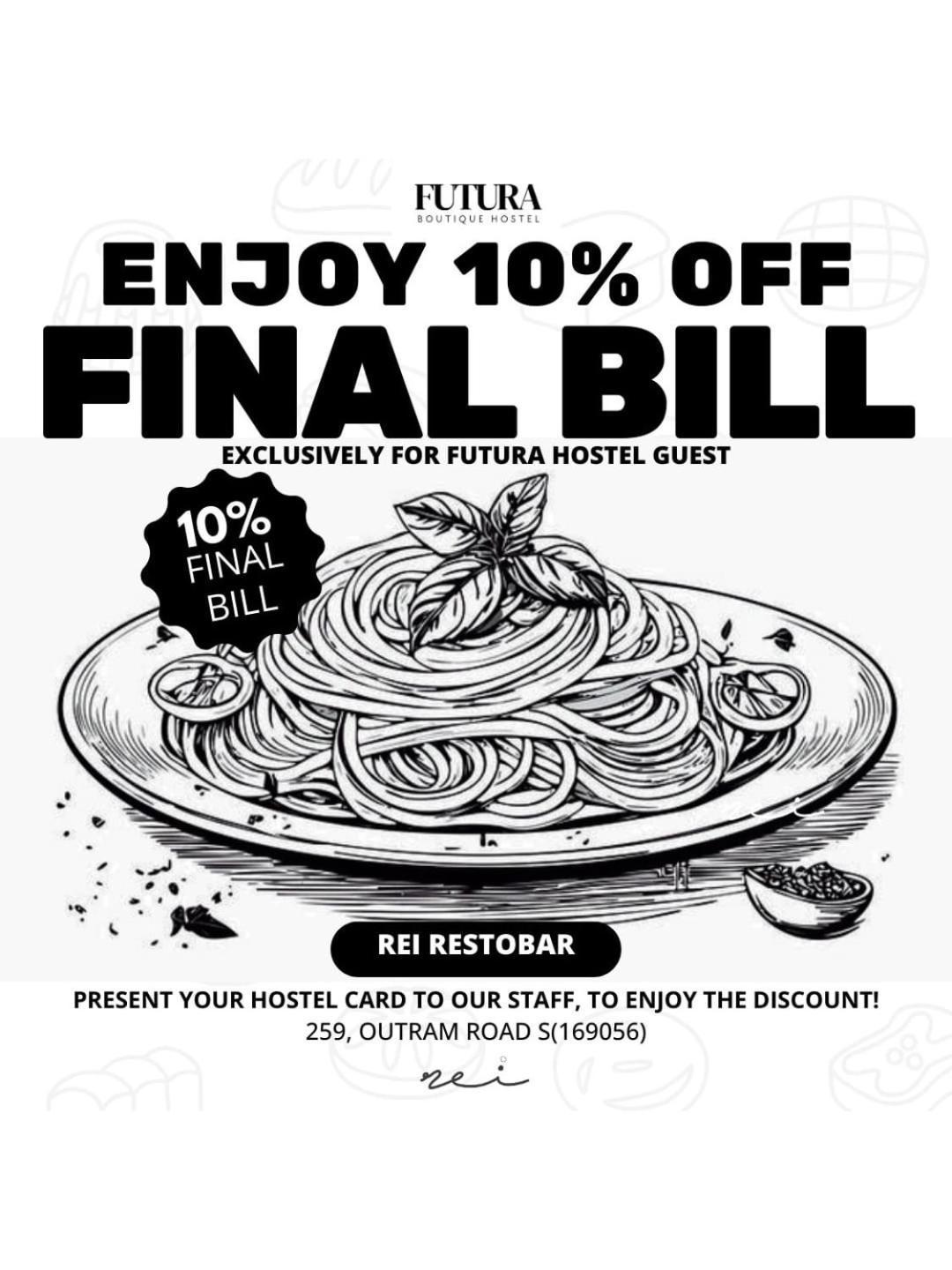 Futura Boutique Hostel シンガポール エクステリア 写真